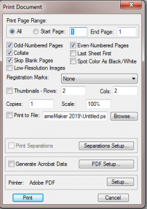 save as pdf printer